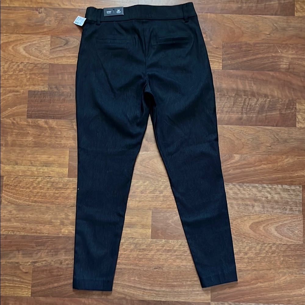 New Maurices Black skinny mid rise Textured Pants - Picture 11 of 14